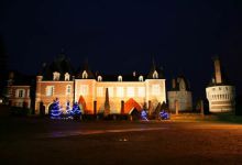 Le château illuminé (Noël 2008)