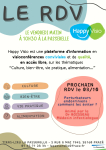 Happy visio - plateforme d'informations thématiques - le vendredi 10h30 à La Passerelle