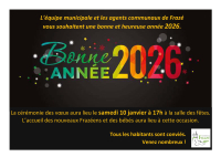 Voeux de la Municipalité