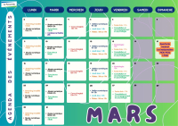 Agenda des événements de mars 2026 à La Passerelle