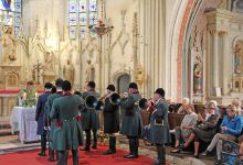 La messe de Saint-Hubert a eu lieu dans l'église, réouverte depuis le printemps après 2 années de travaux.