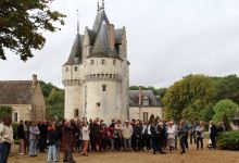 Le public a apprécié la visite guidée du Château proposée par Amélie Hême de Lacotte.