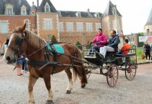 Les promenades en carriole ont ravi petits et grands.