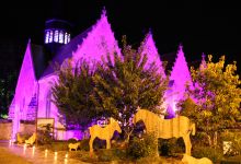 L'église s'est parée de ses plus belles couleurs