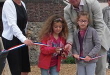 Inauguration de la promenade du lavoir