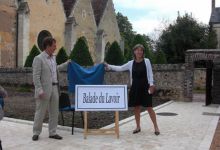 Inauguration de la promenade du lavoir