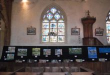 Exposition de peintures à l'église