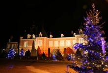 Le château illuminé (Noël 2008)